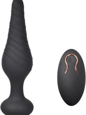 Vibrating Anal Vibrator with 10 Patterns, Rechargeable Anal Plug Silicone Sex Toys for Men