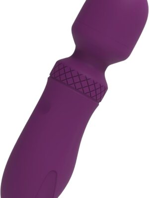 Manual Back Massagers Small Handheld Massager with 10 Modes, Personal Handheld Massager for Neck Back Body（Purple）
