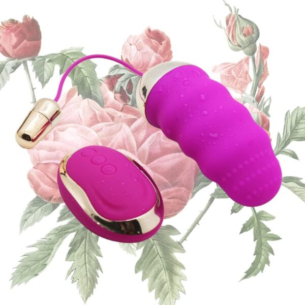Handheld USB Love Egg Toys for Women, 10 Frequency Personal Rose Sensory Toy for Womens Relaxtion, Purple 254